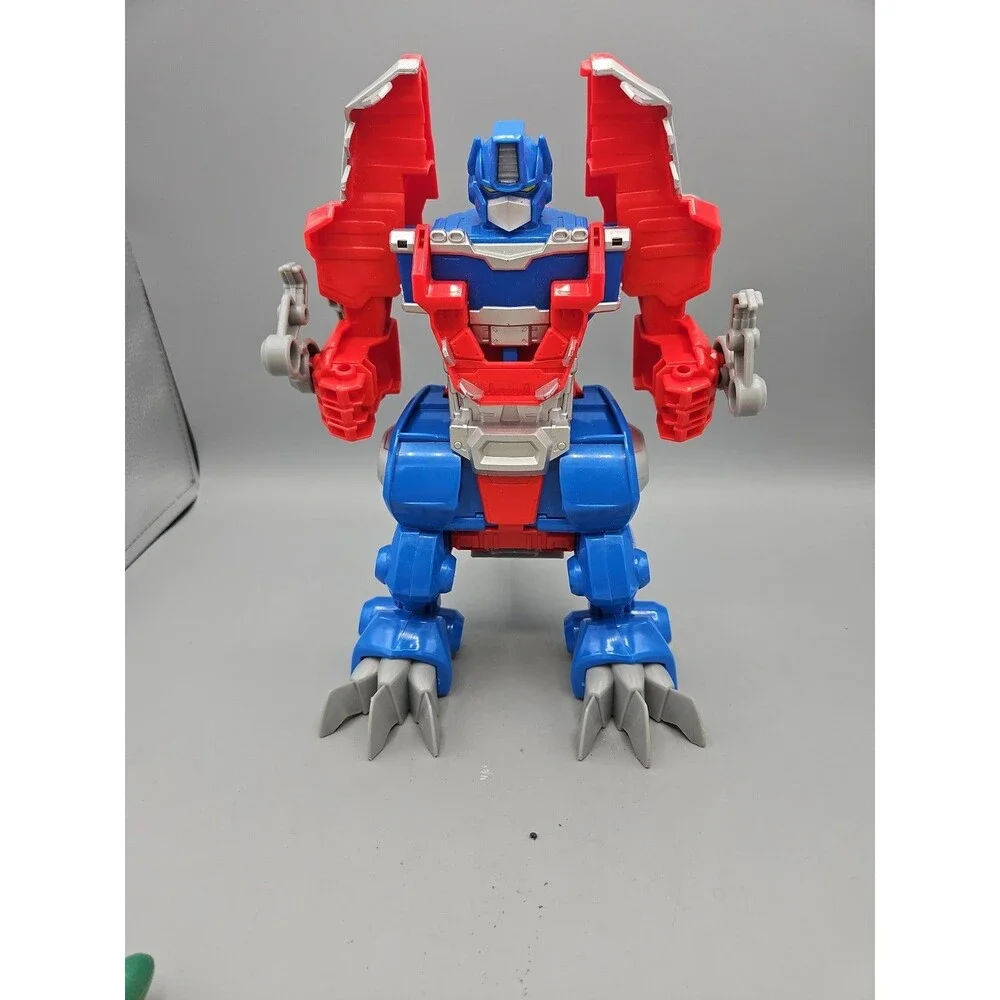 Transformers Rescue Bots Knight Watch Optimus Premium Playskool Heroes Action